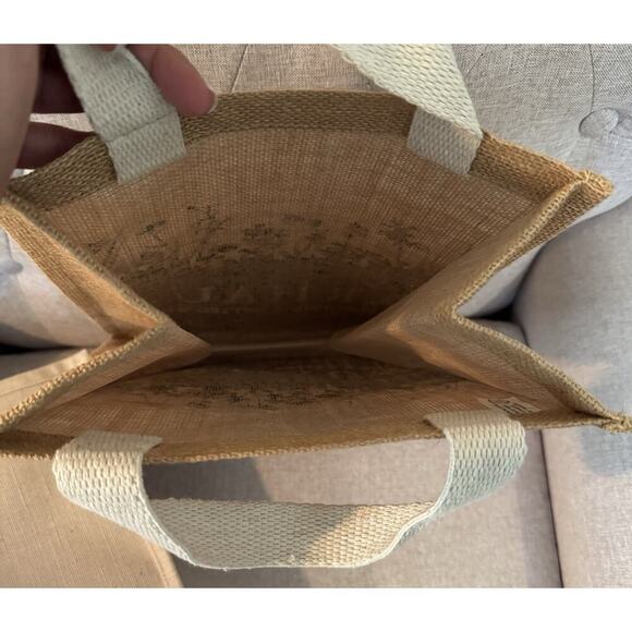 ARHAUS Jumbo Jute and Small Totes Reusable Shopping Bags Rectangular Structured - Picture 4 of 4